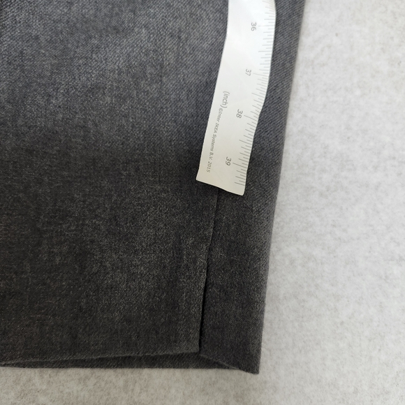 CHAUS Woman Gray Dress Pants Size 24 NWT Gray Wool Lined - Picture 6 of 8